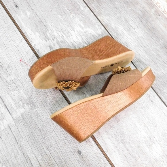 EUC LINDSAY PHILLIPS WMN SZ 10 DEVON WEDGE SANDAL - Picture 8 of 8